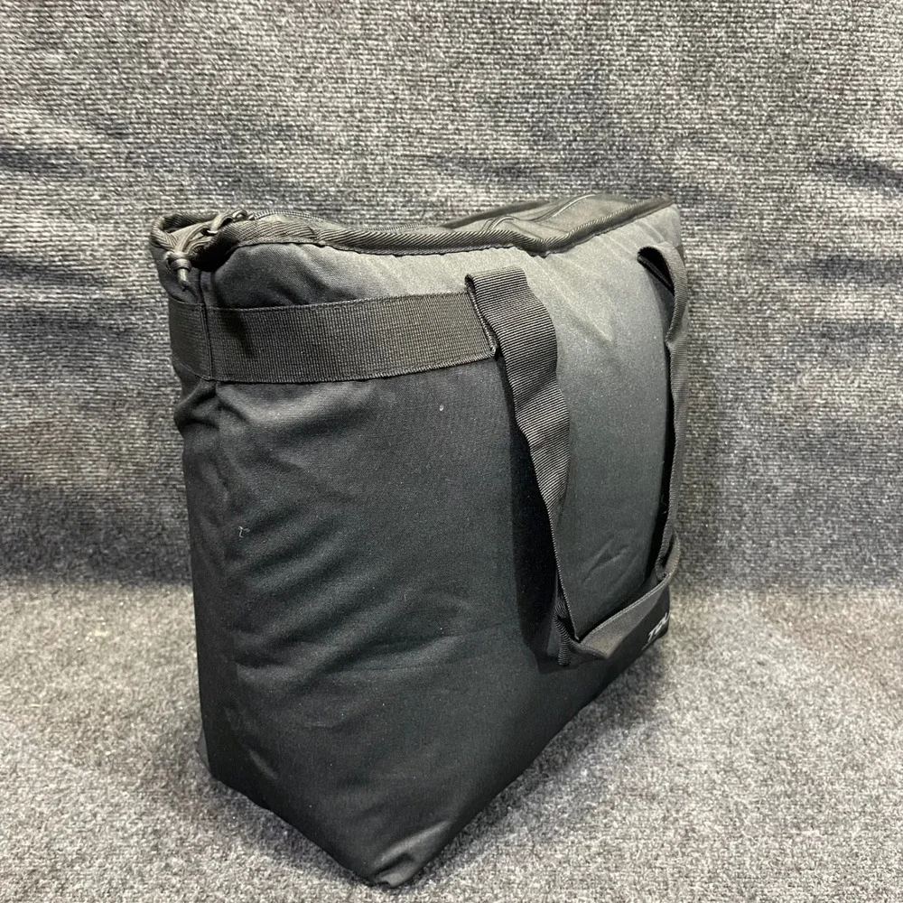 TOURIT SCTZ200310003 Black Zippered Insulated Soft Sided Cooler‎ Tote Bag